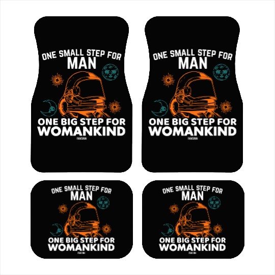 Science Astronaut Moon Sun Car Mats