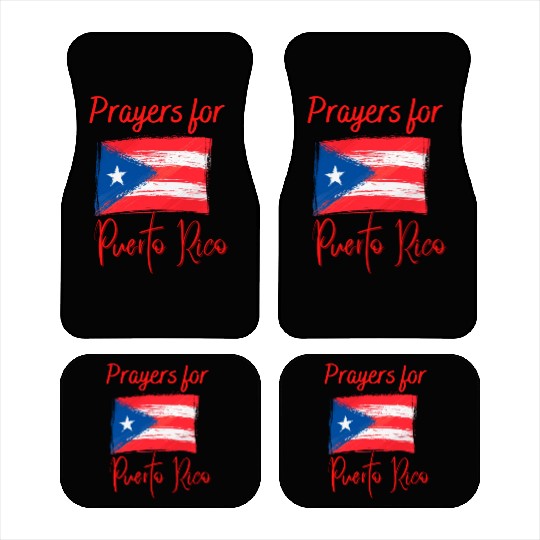 Puerto Rico Prayers Car Mats