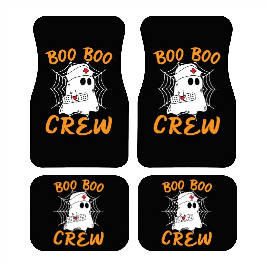 Halloween Costume - Boo Boo Crew Ghost Car Mats