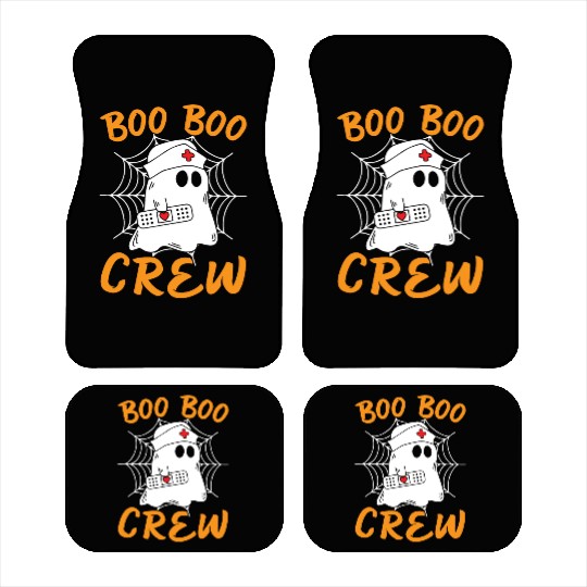 Halloween Costume - Boo Boo Crew Ghost Car Mats