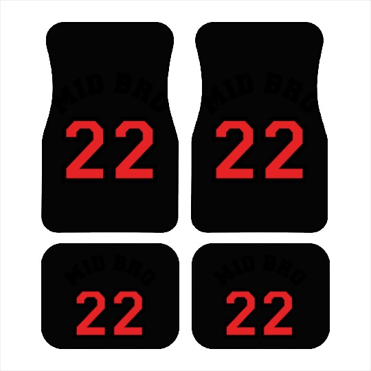 Mid Bro 2022 - Middle Brother Baby Birth Boy Car Mats