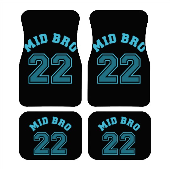 Mid Bro 2022 - Middle Brother Baby Birth Boy Car Mats