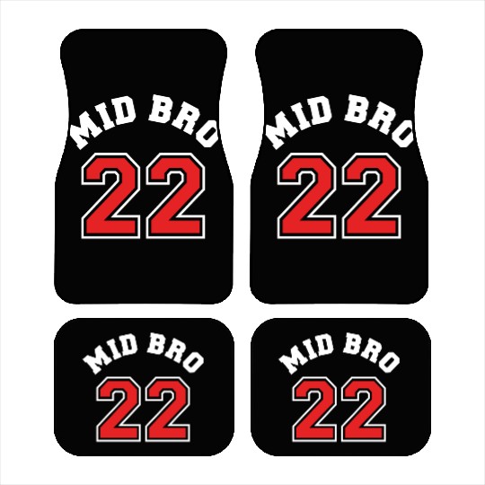 Mid Bro 2022 - Middle Brother Baby Birth Boy Car Mats