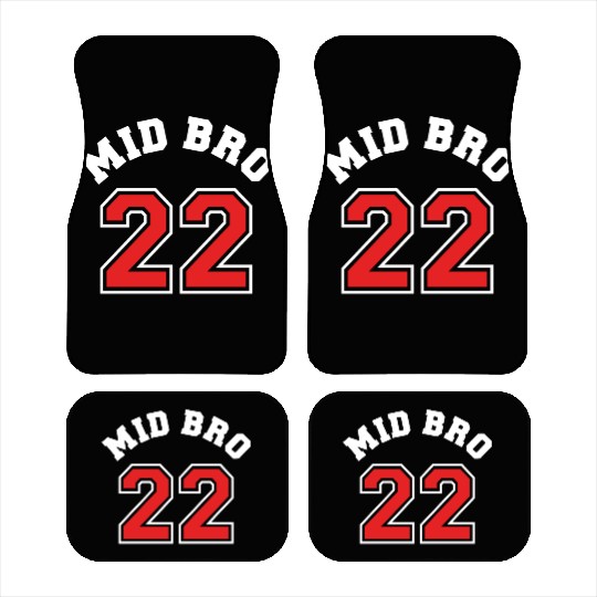 Mid Bro 2022 - Middle Brother Baby Birth Boy Car Mats