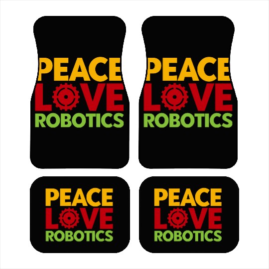Robot Engineering Robotics Gift Car Mats