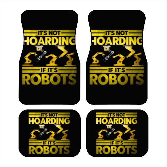 Robotics Robot Engineer Engineer Teacher Gift Car Mats