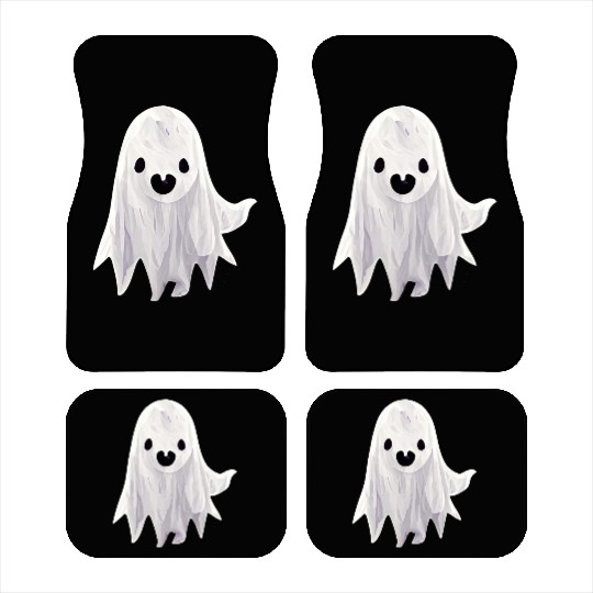 Ghost Halloween Car Mats