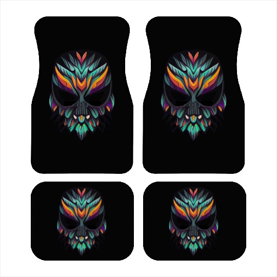 Halloween Mask Car Mats