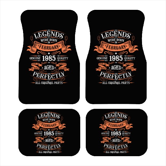 February 1985| February 1985 anniversary 1985 Car Mats