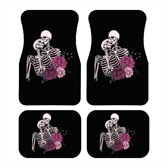 I Love You To Death Car Mats