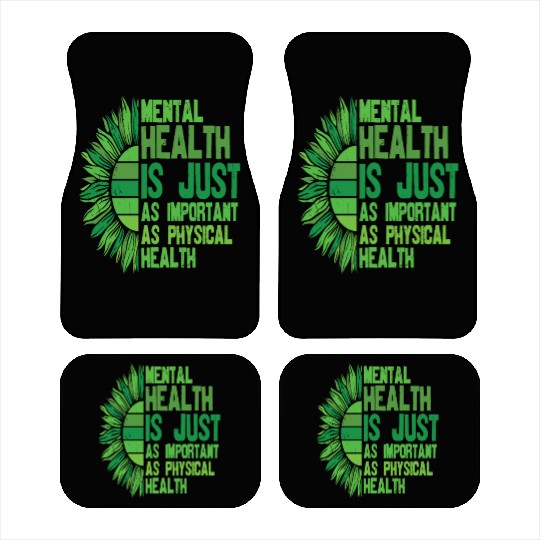 You Are Not Alone Mental Health Awareness Car Mats