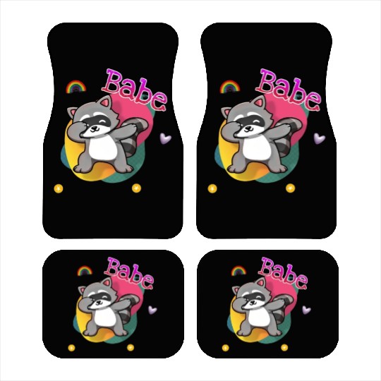 baby raccoon Car Mats