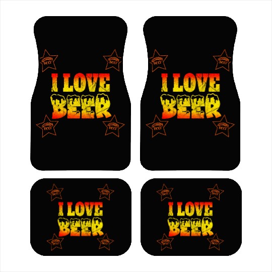 I love beer national beer lovers day Car Mats