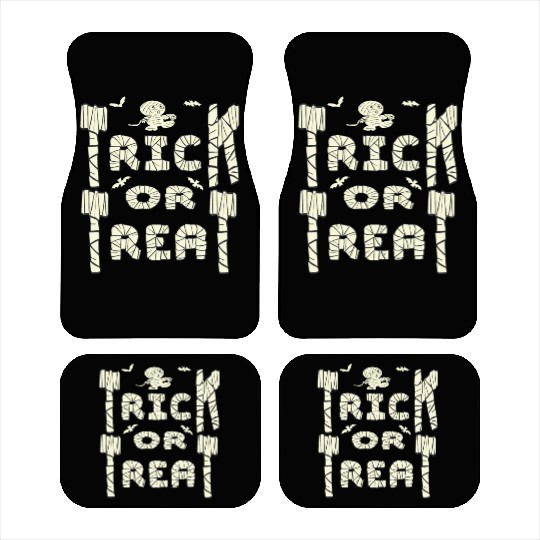 Trick or treat funny mummy Car Mats