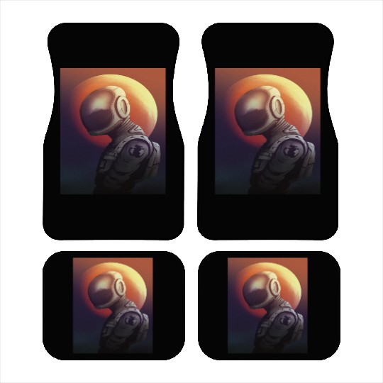Space astronaut science planets astronomy design Car Mats
