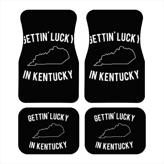 Getting Lucky In Kentucky Car Mats