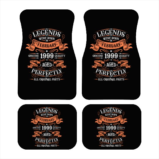 February 1999| February 1999 anniversary 1999 Car Mats