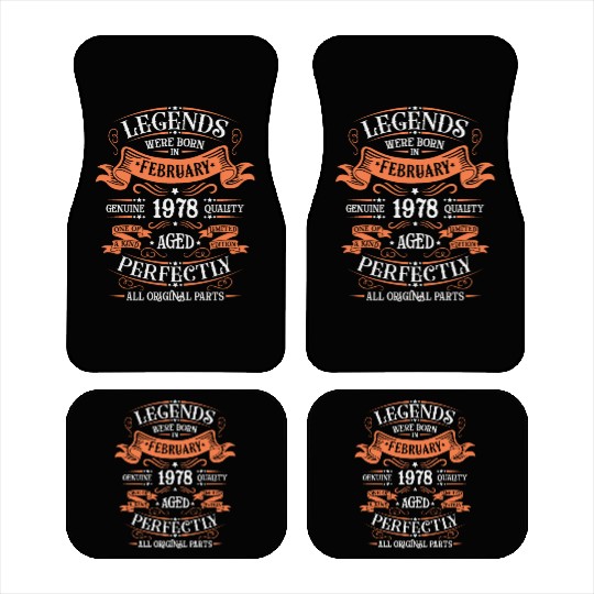 February 1978 | February 1978 anniversary 1978 Car Mats