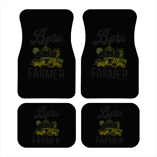 Farming Farmer Tractor Vintage Car Mats