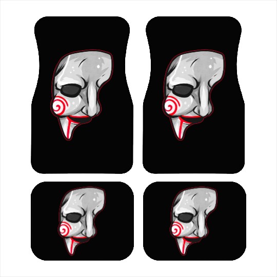 Scary Horror Movie Mask Costume Halloween Car Mats