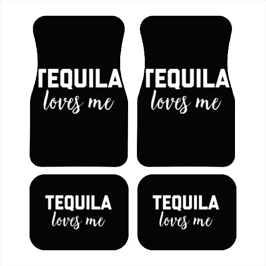 Tequila Loves Me Car Mats