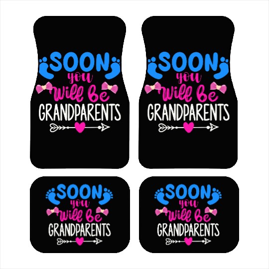 We Will Become Grandparents, Be Grandparents Car Mats