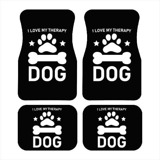 I love my Therapy Dog Car Mats
