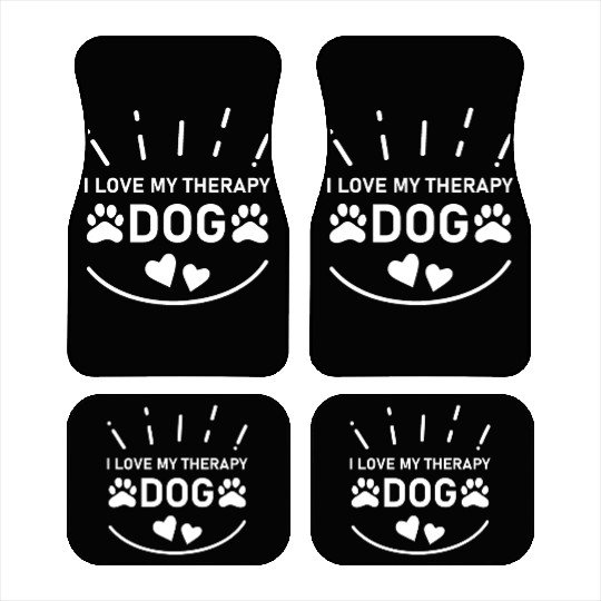 I love my Therapy Dog Car Mats