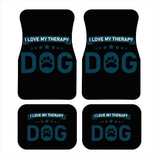 I love my Therapy Dog Car Mats