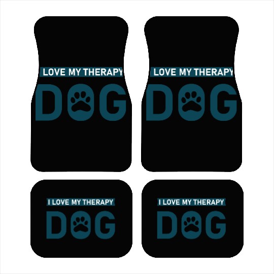 I love my Therapy Dog Car Mats