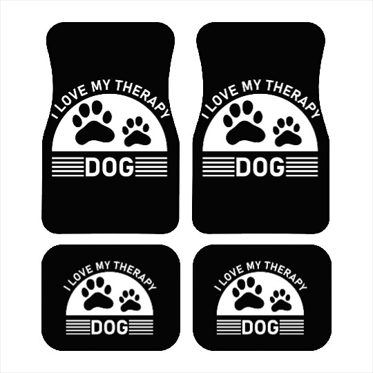I love my Therapy Dog Car Mats