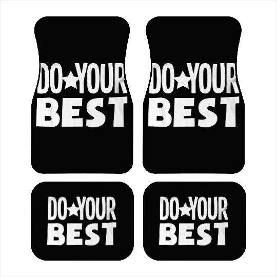 Do your best teacher education Car Mats