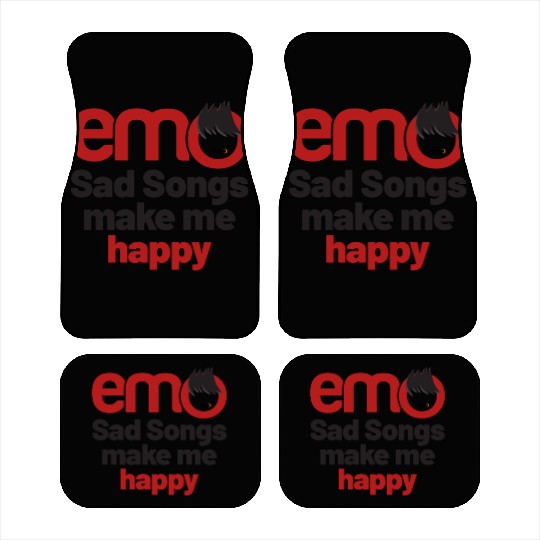 emo - Sad songs make me Happy | Emo clothes | Emoc Car Mats