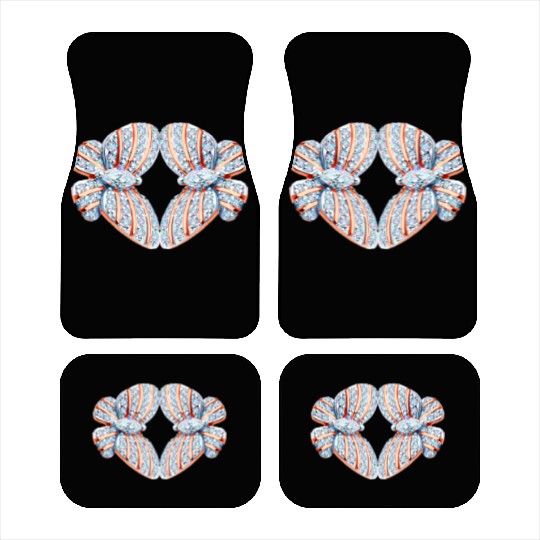 Jewelry Butterfly Car Mats