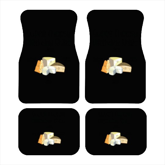Super Cheesy Birthday Party Natal Day Cheese Car Mats