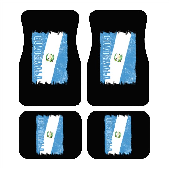 Guatemala vintage flag Car Mats