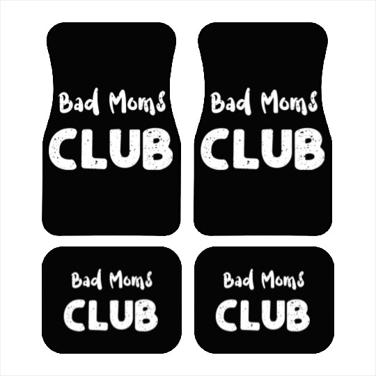 Bad Moms Club - Cheetah Car Mats