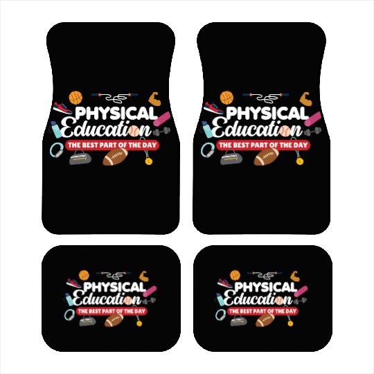 Physical Teacher Phys Ed Physical Education Car Mats