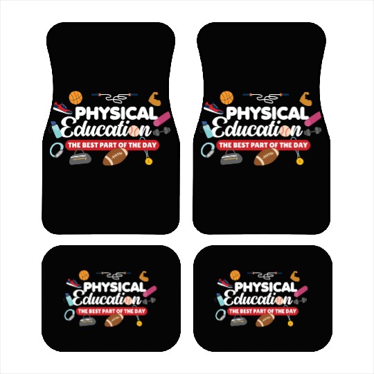 Physical Teacher Phys Ed Physical Education Car Mats