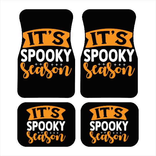 It's Spooky Season Car Mats