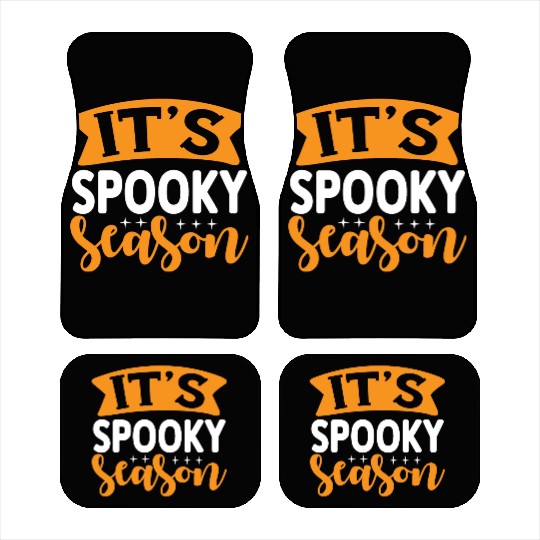 It's Spooky Season Car Mats