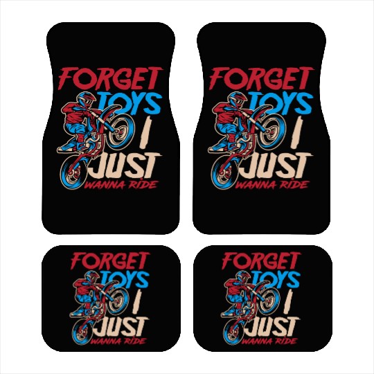 Motocross Boys Boy Motocross Racer Car Mats