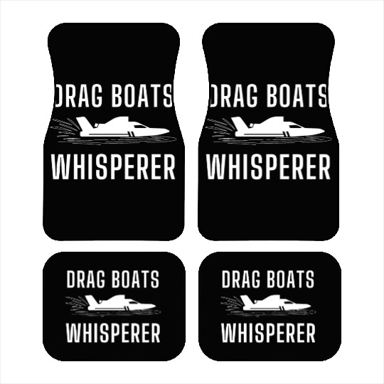 Drag Boat Racing And Speedboat Racing Car Mats