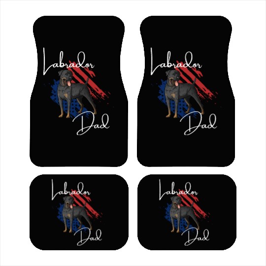 Labrador dad Car Mats