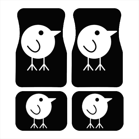 Nature Lover Birdwatching Birding Funny Bird Car Mats