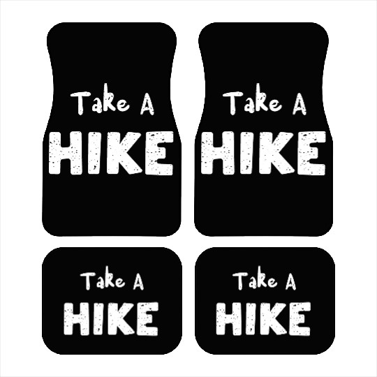 Take A Hike - Hiking Car Mats