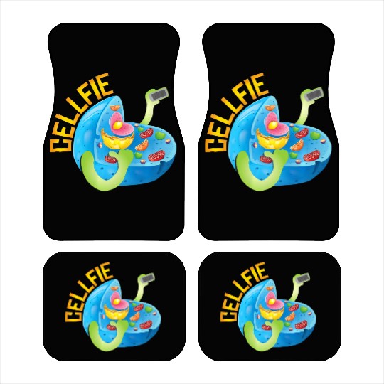 Science Teacher Cellfie funny biology nature Car Mats