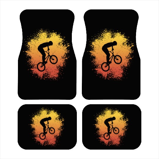 BMX Bike Stunts Bycicle Riders Cycling BMX Car Mats