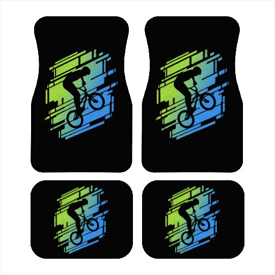 BMX Bike Tricks Bicycle Riders Boys Cycling BMX Car Mats