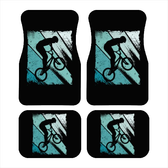 BMX Bike Bicycle Graphic Riders Cycling BMX Car Mats